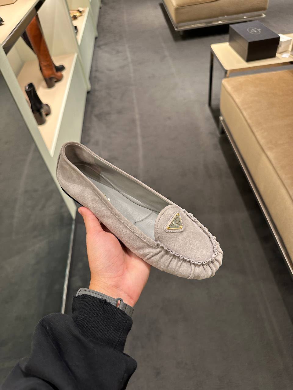 Suede Moccasins