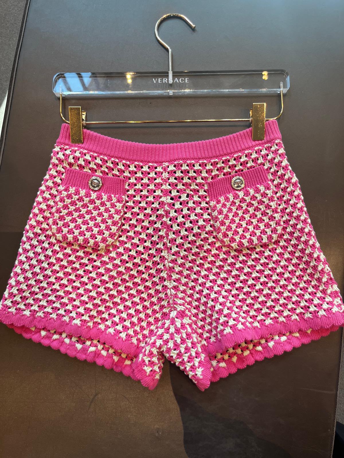 Crochet Knit Shorts