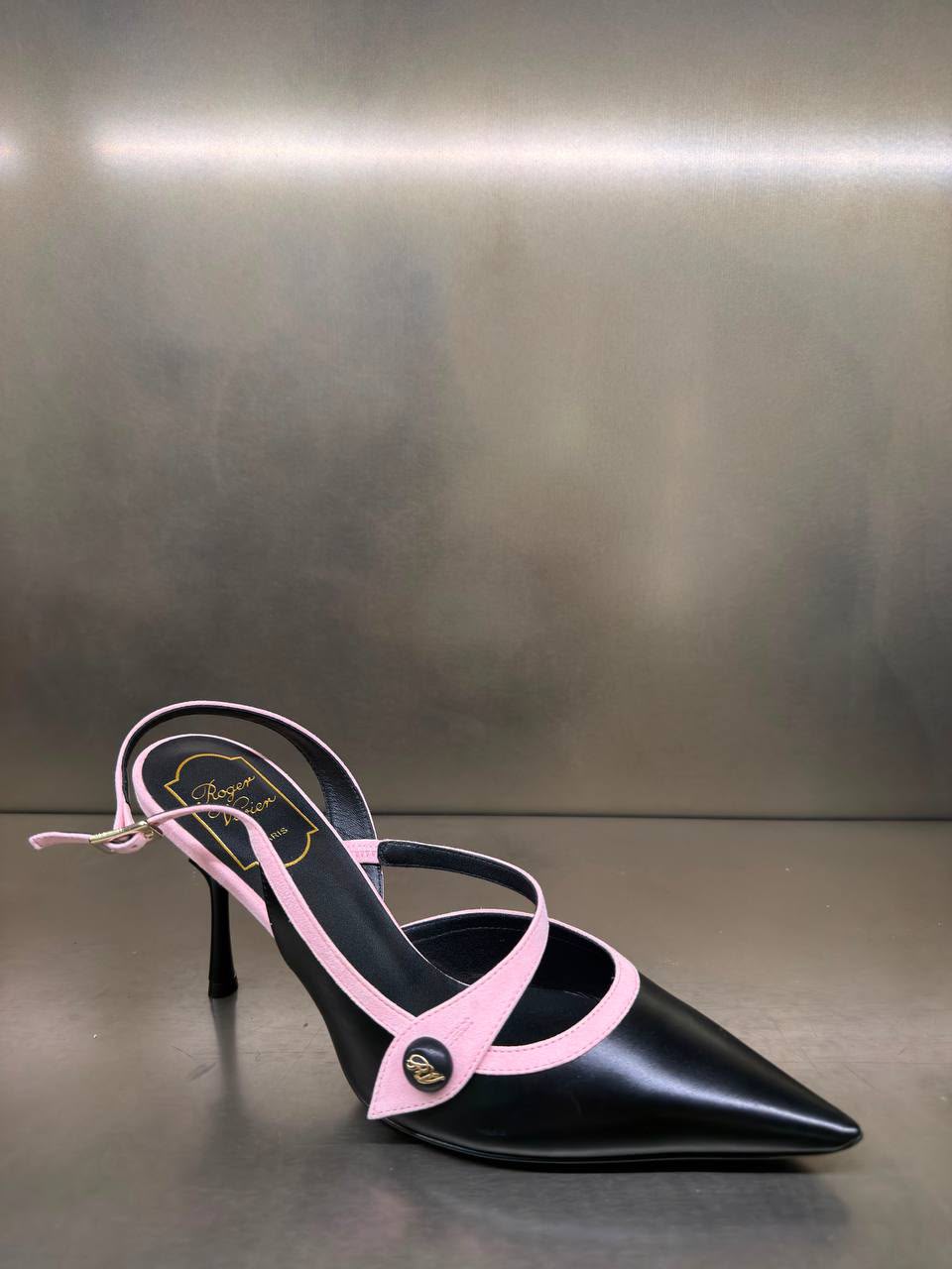 Viv' Choc Slingback Pumps