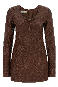 Vintage leather dress