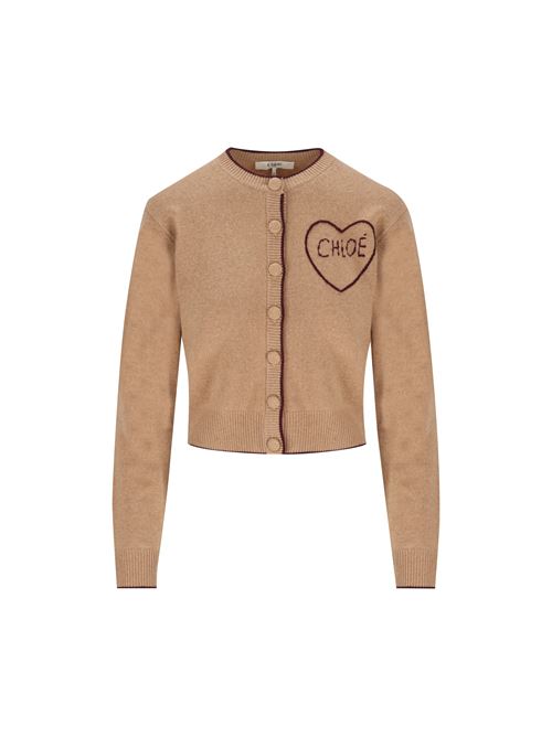 Cardigan realizzato in lana e cashmere