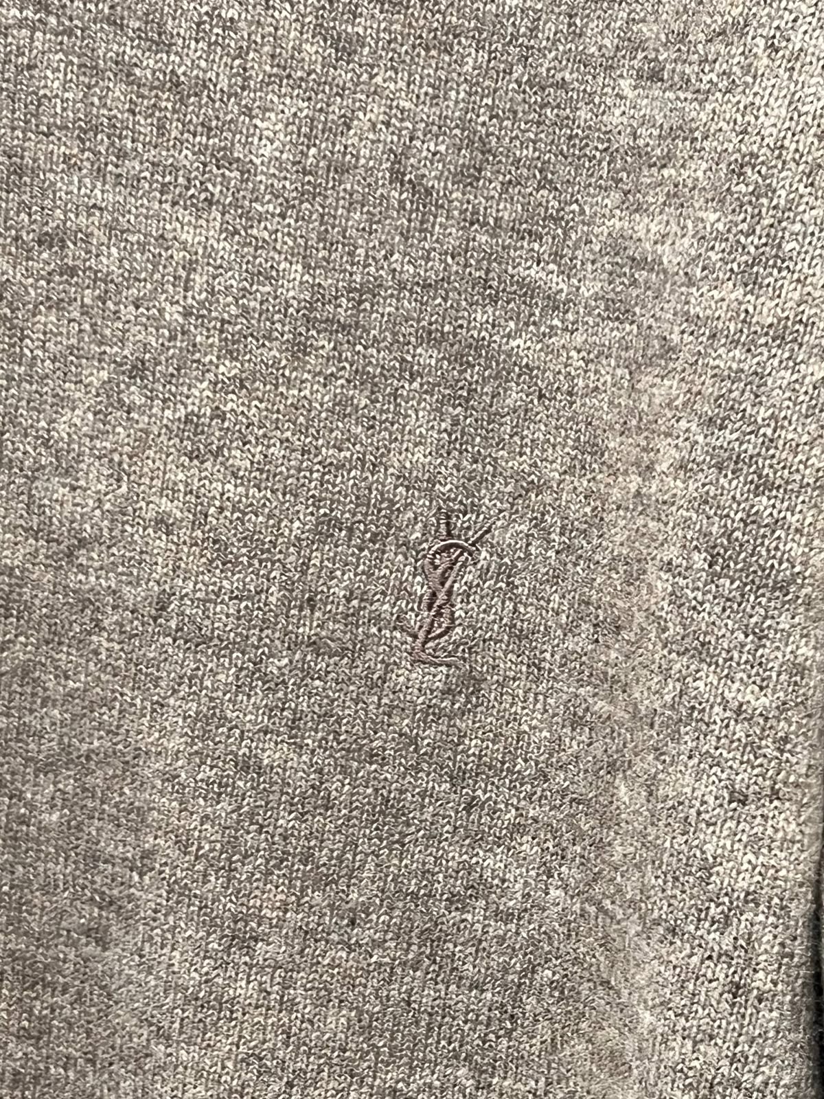 Embroidered Logo Knit Sweater