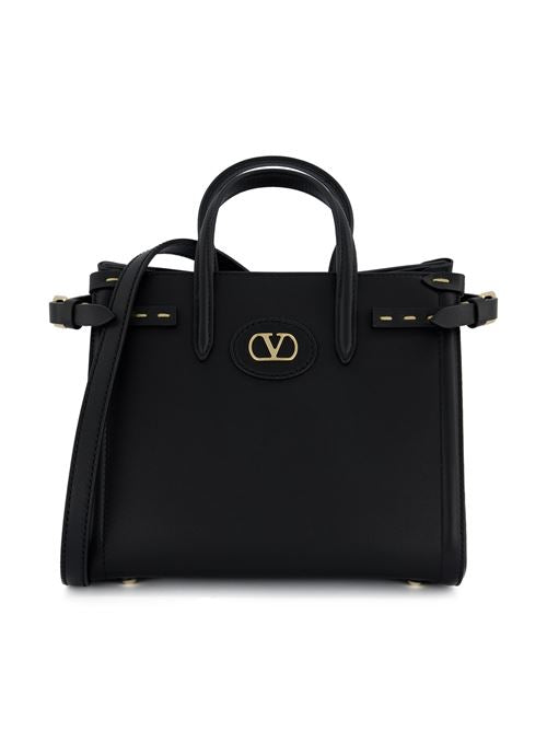 VLogo Signature Small Tote Bag