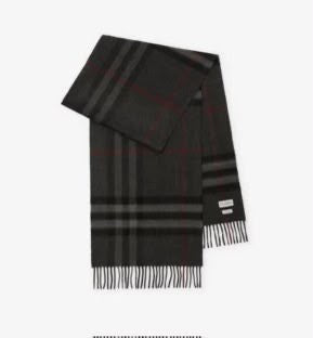 Classic Check Cashmere Scarf
