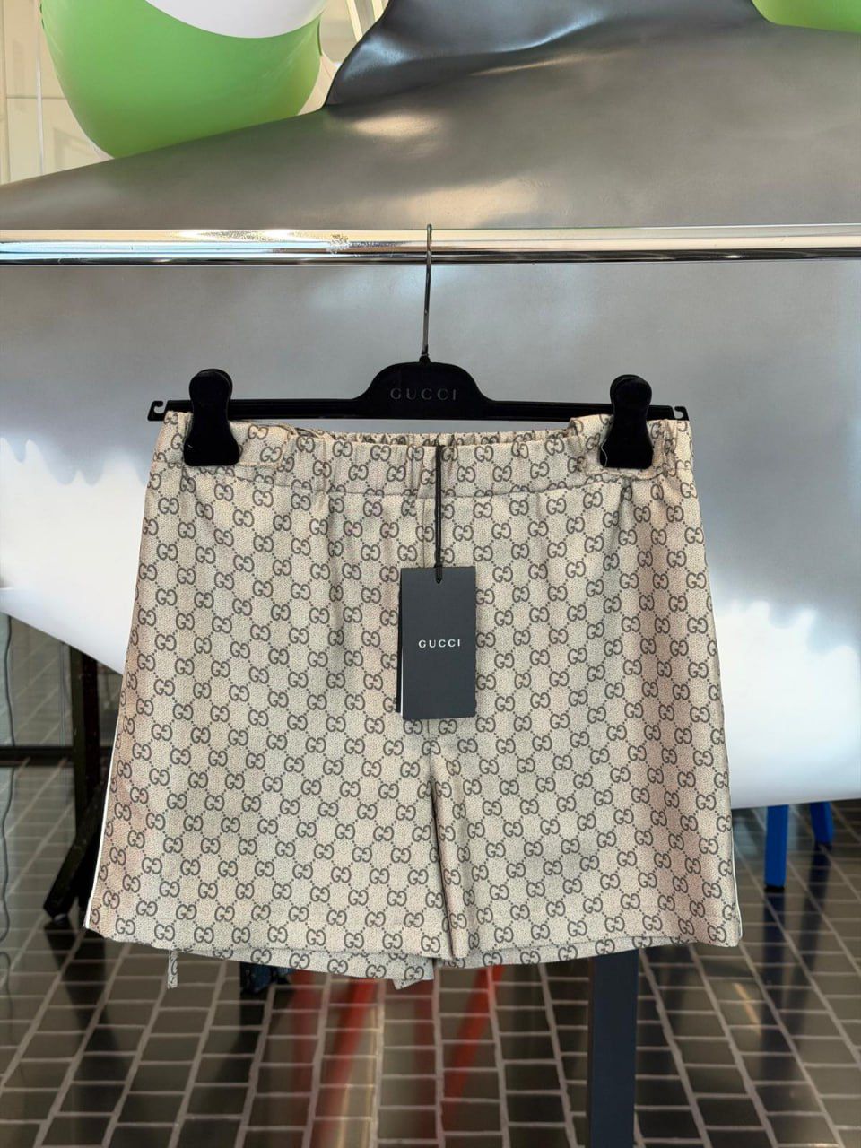 GG Supreme Canvas Shorts