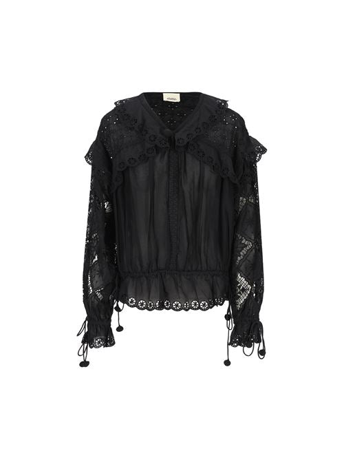 Camicia realizzata in camicia e seta