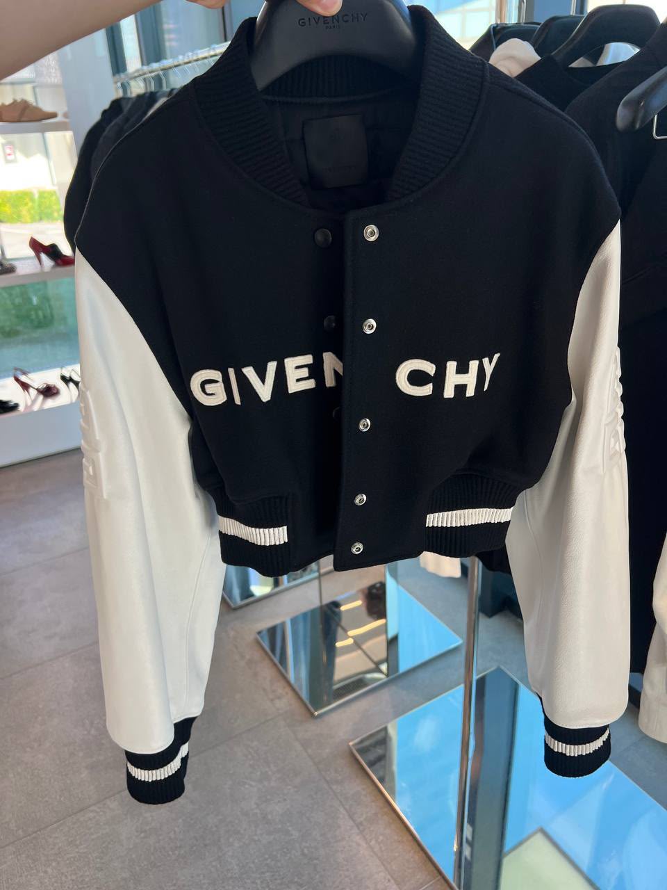 Cropped Varsity Jacket