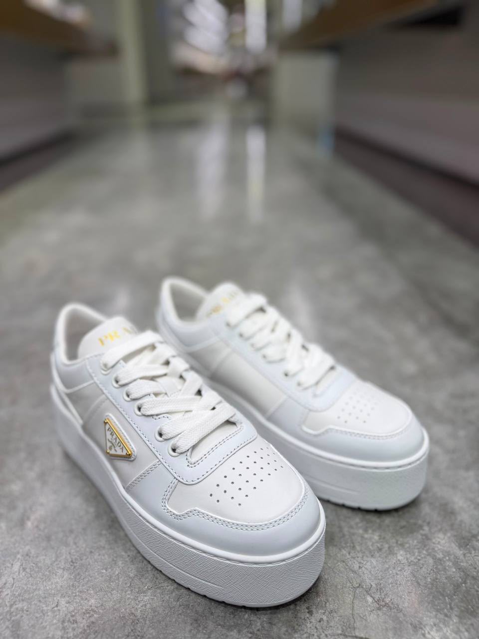 Downtown Leather Sneakers