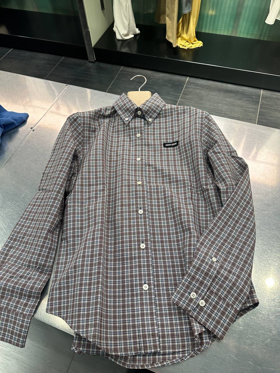 Check cotton shirt