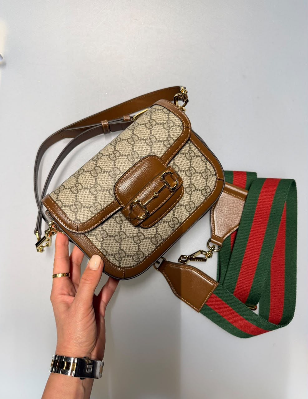 Horsebit 1955 Small Shoulder Bag