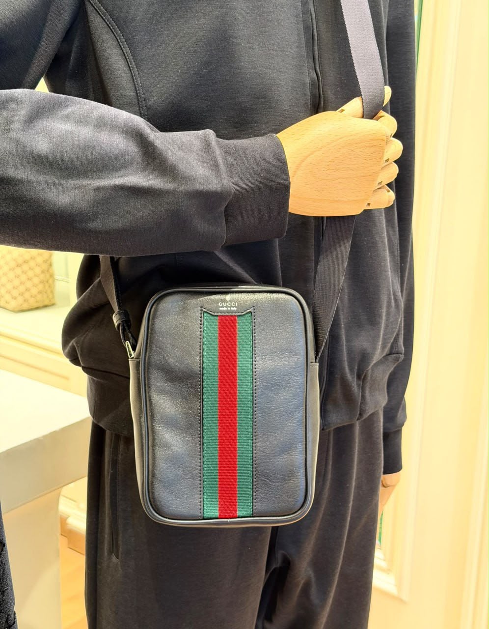 Small Messenger Bag with Web