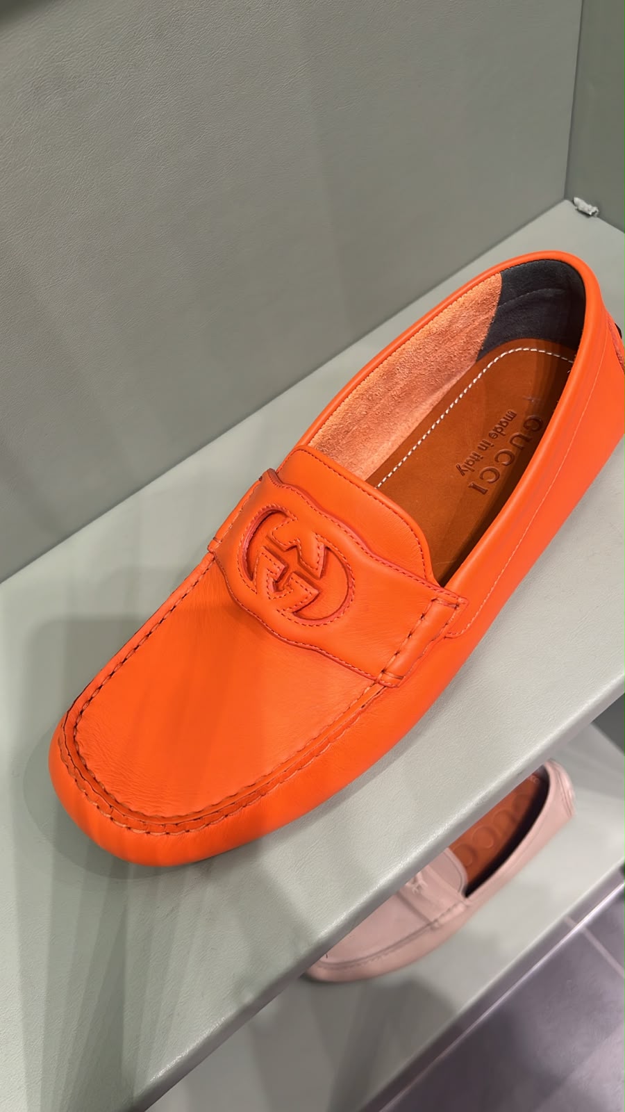 GG Logo Leather Loafer