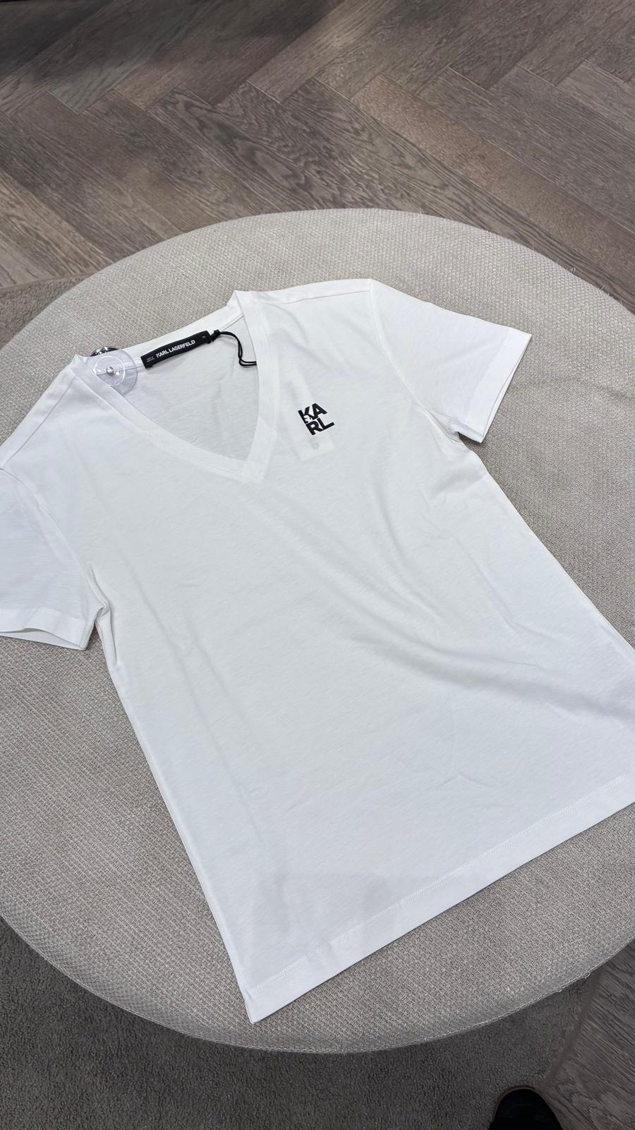 V-Neck Logo T-Shirt