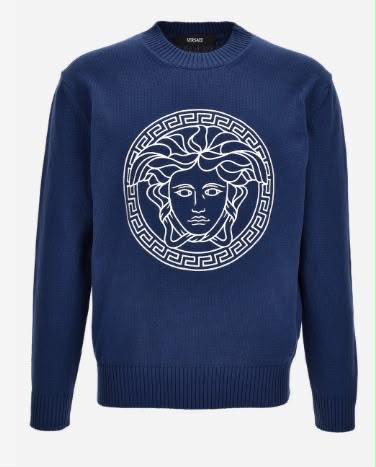 Medusa Logo Crewneck Sweater