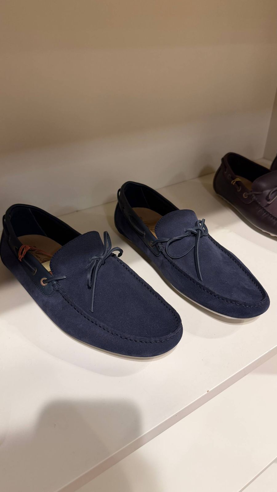 Suede Driving Loafers