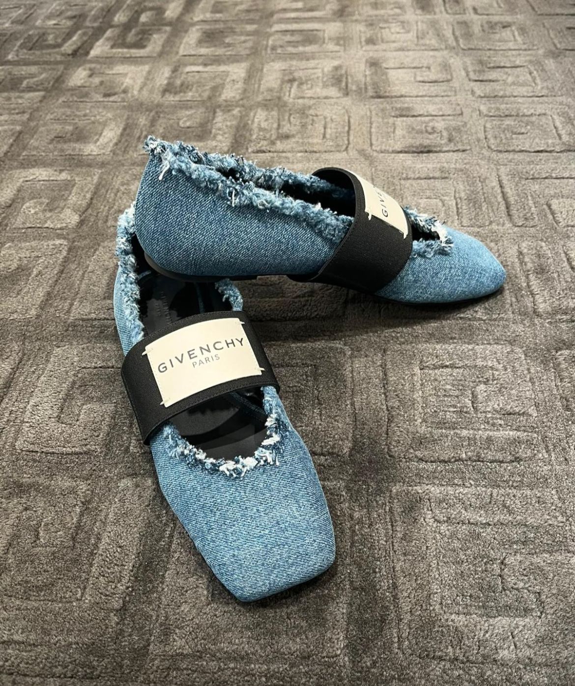 Denim Ballet Flats