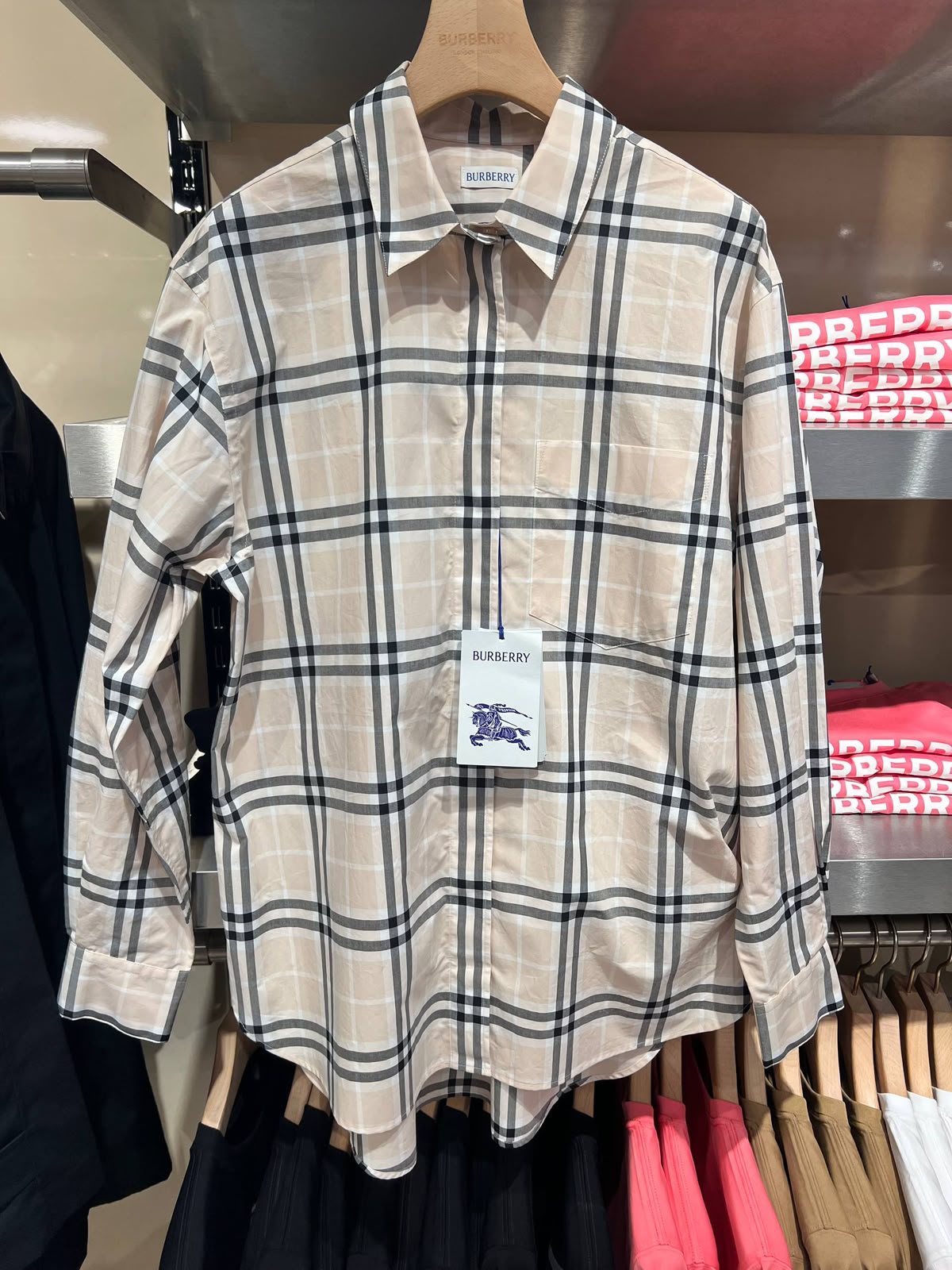 Check Cotton Shirt