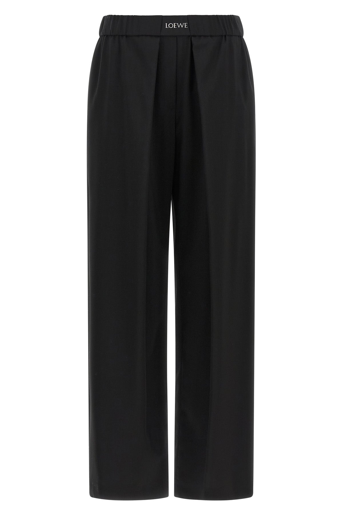 Pants with elastic
