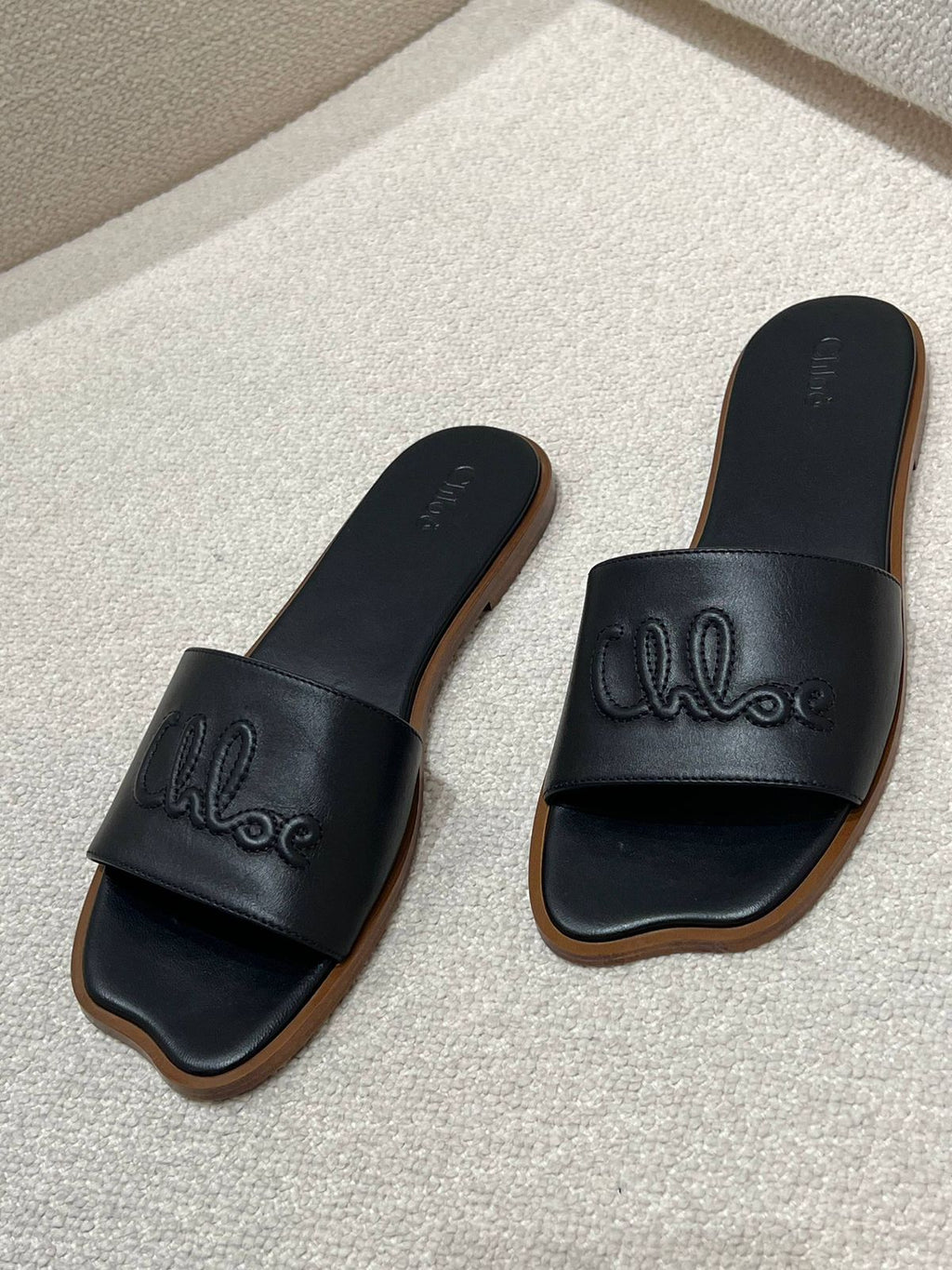 Chloé Woody Flat Mules