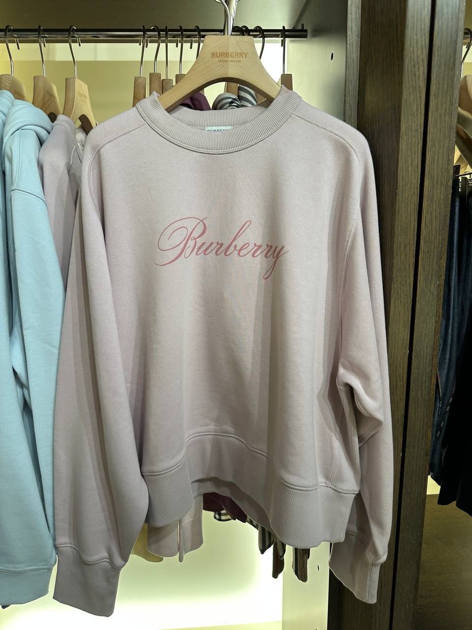 Script Logo Cotton Sweatshirt