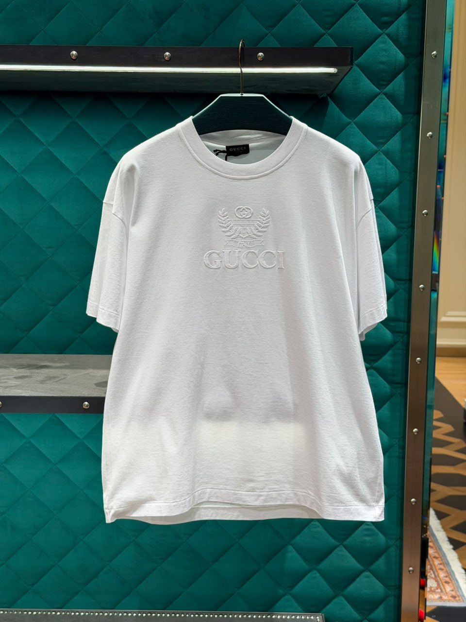 Embroidered Cotton T-Shirt