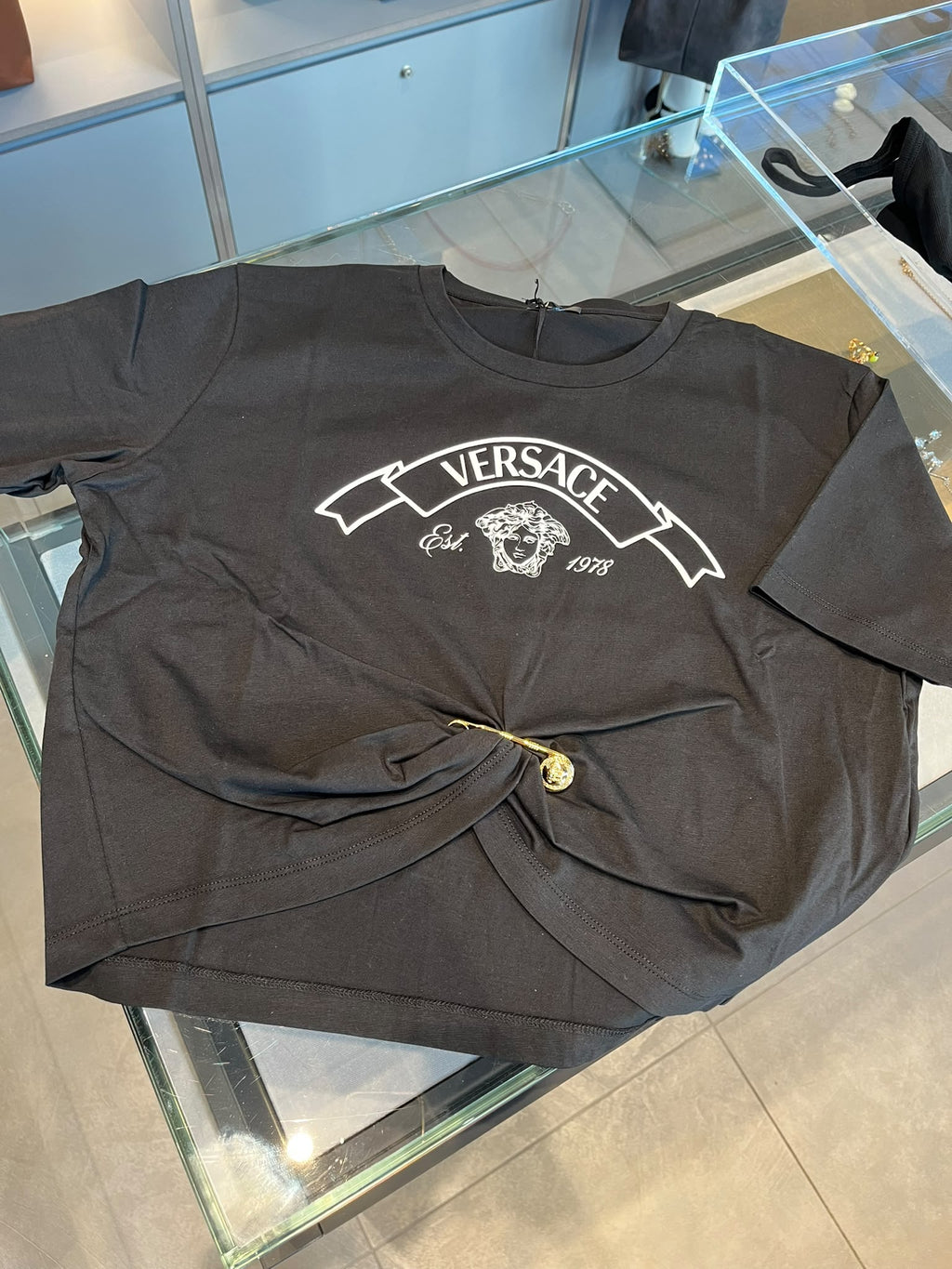 Medusa Safety Pin T-Shirt