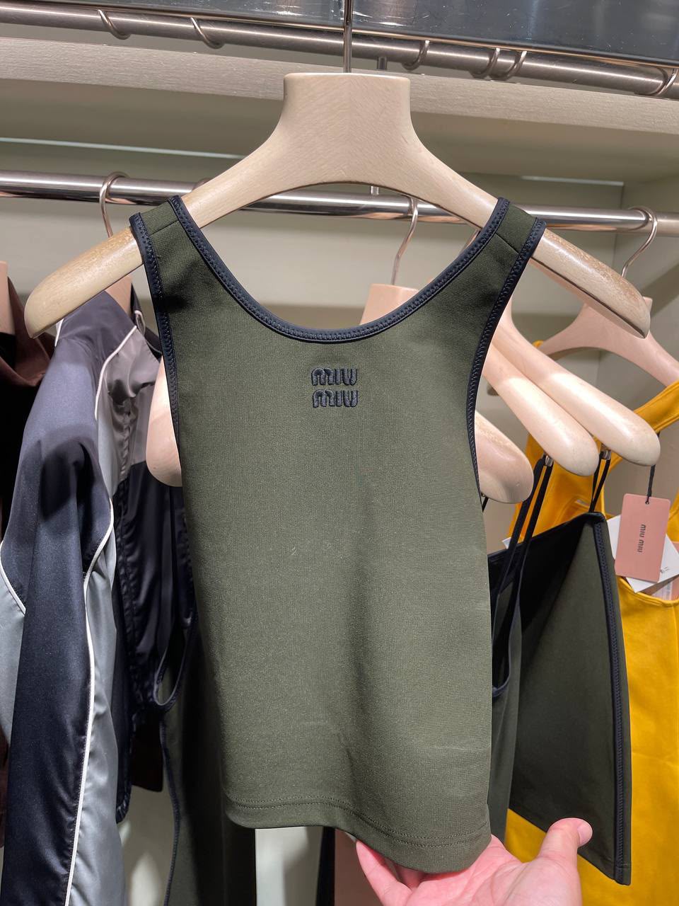 Jersey tank top