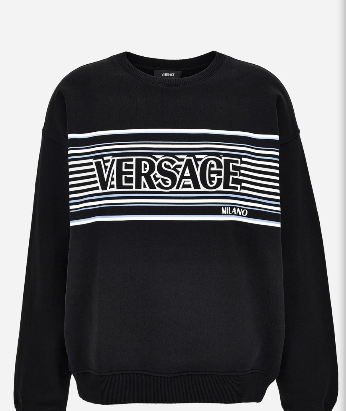 Logo Striped Sweatshirt
