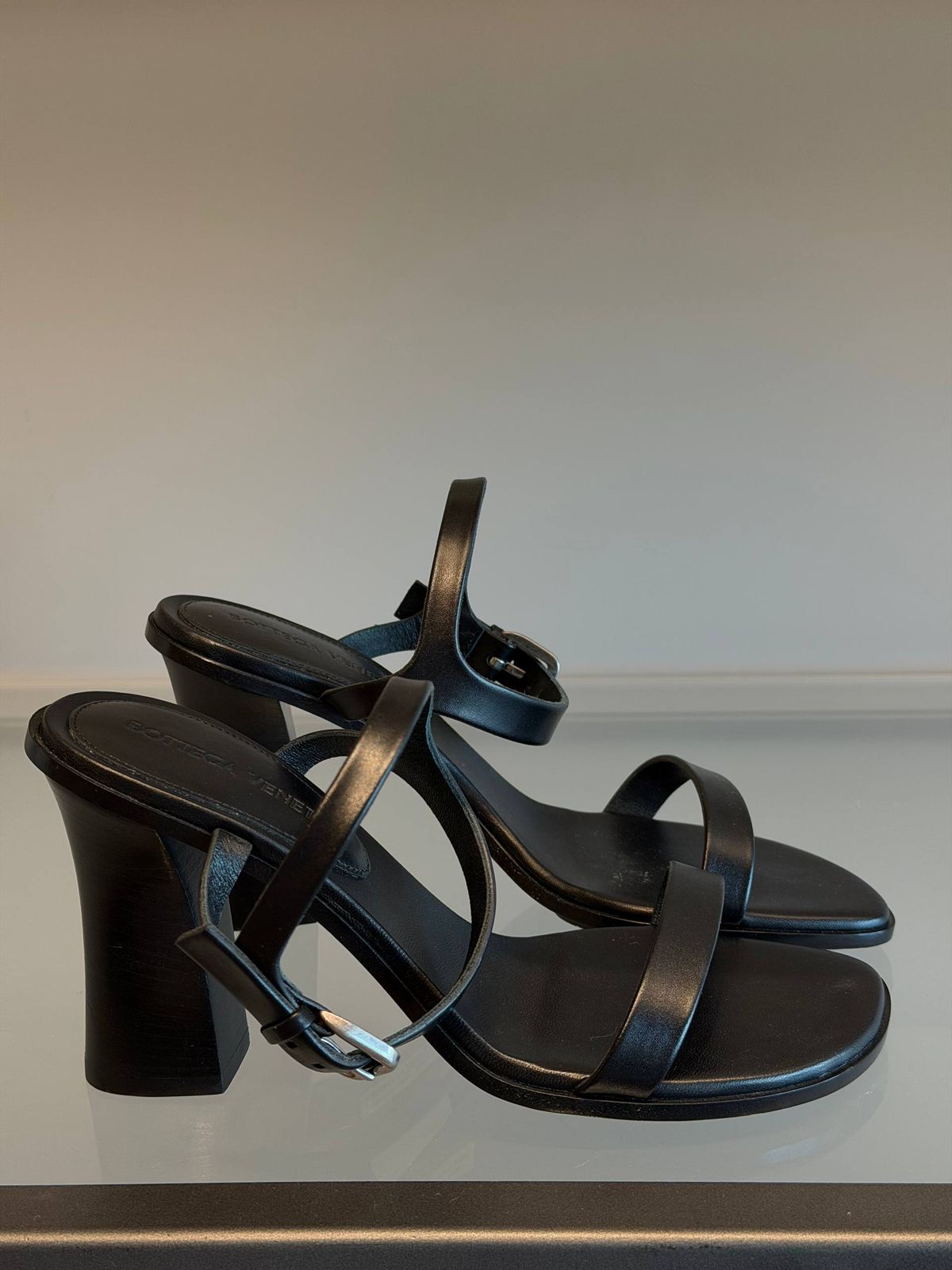 Leather Heeled Sandals