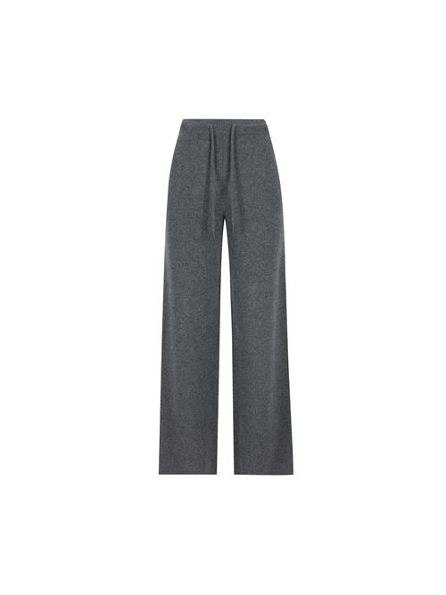 Pantalone largo realizzato in cashmere