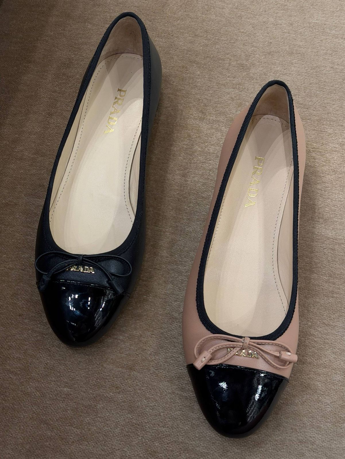 Cap-Toe Ballet Flats