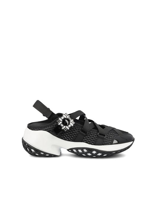 Viv' Run Strass Buckle Sandals