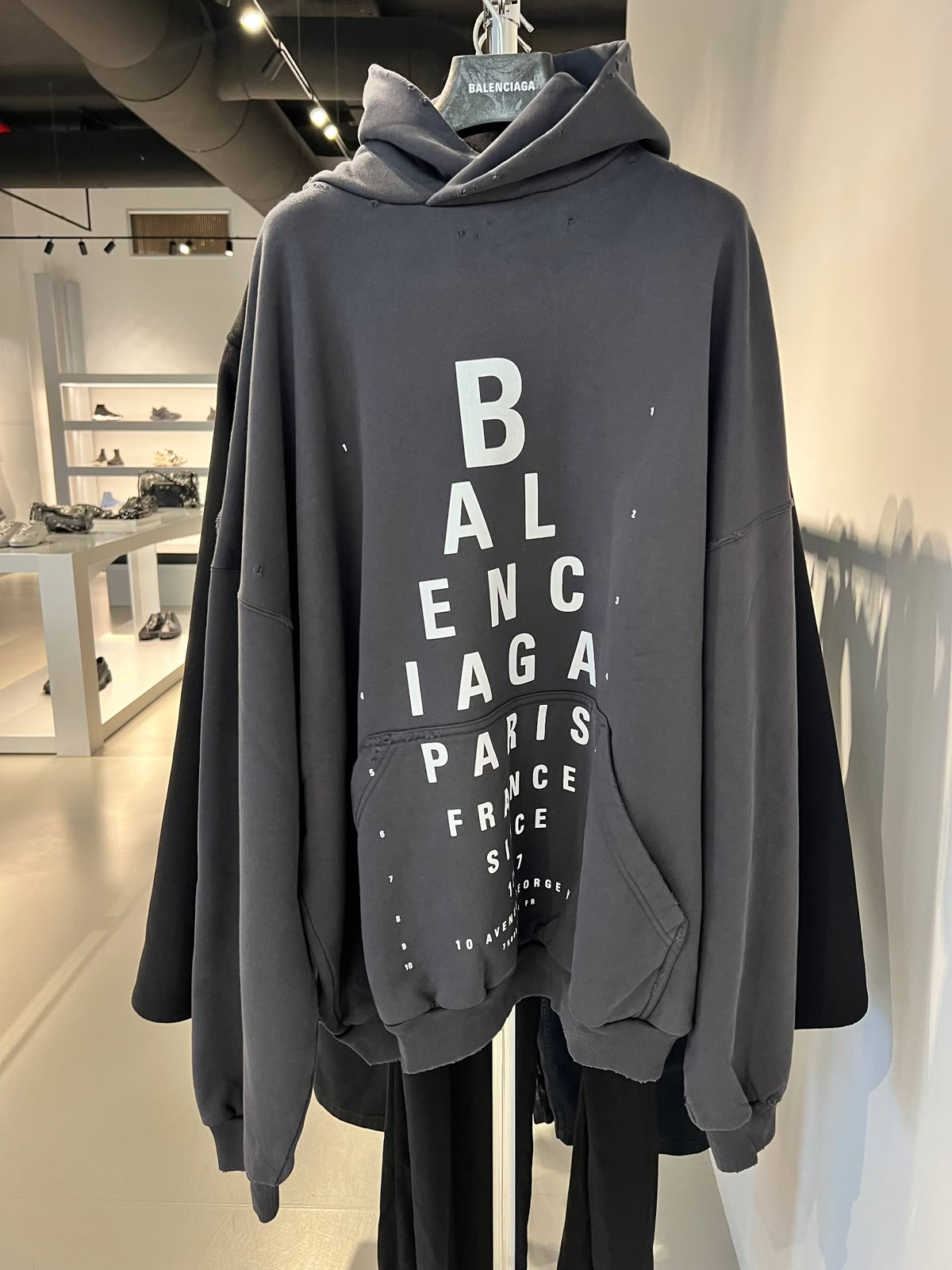 Eye Chart Hoodie