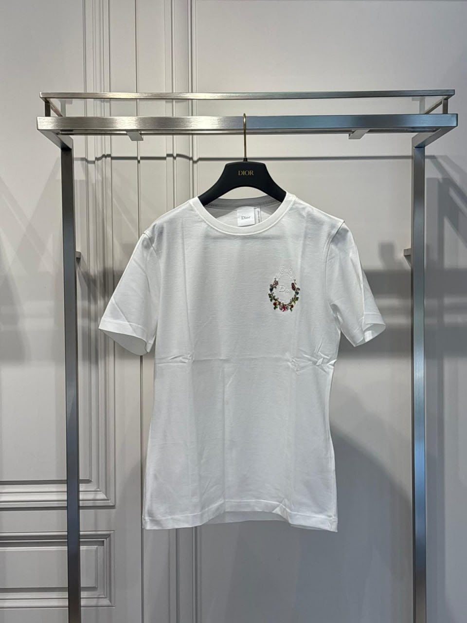 Floral Embroidered T-Shirt