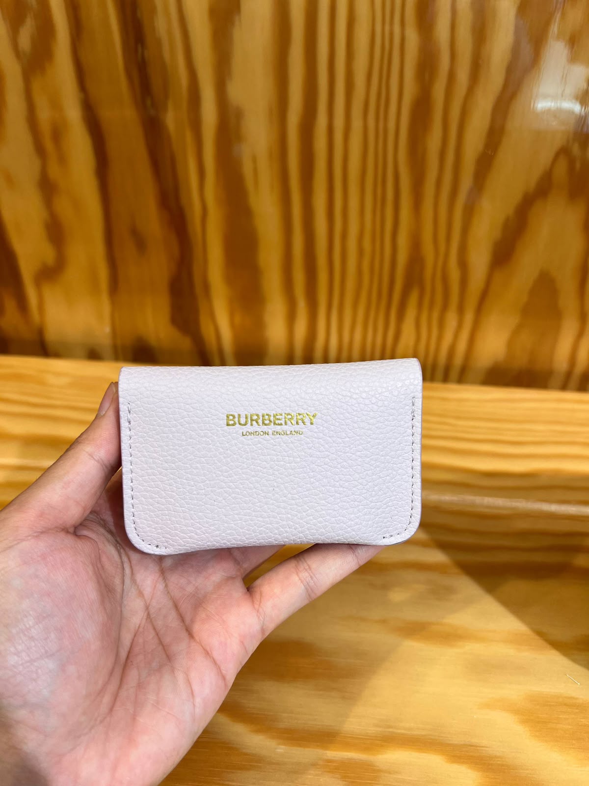 Grainy Leather Card Case
