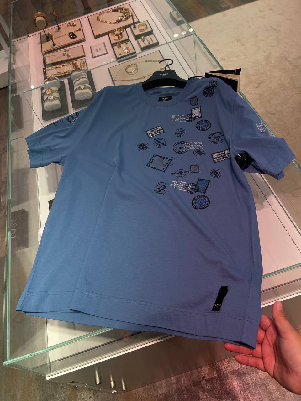 Stamp Print T-Shirt