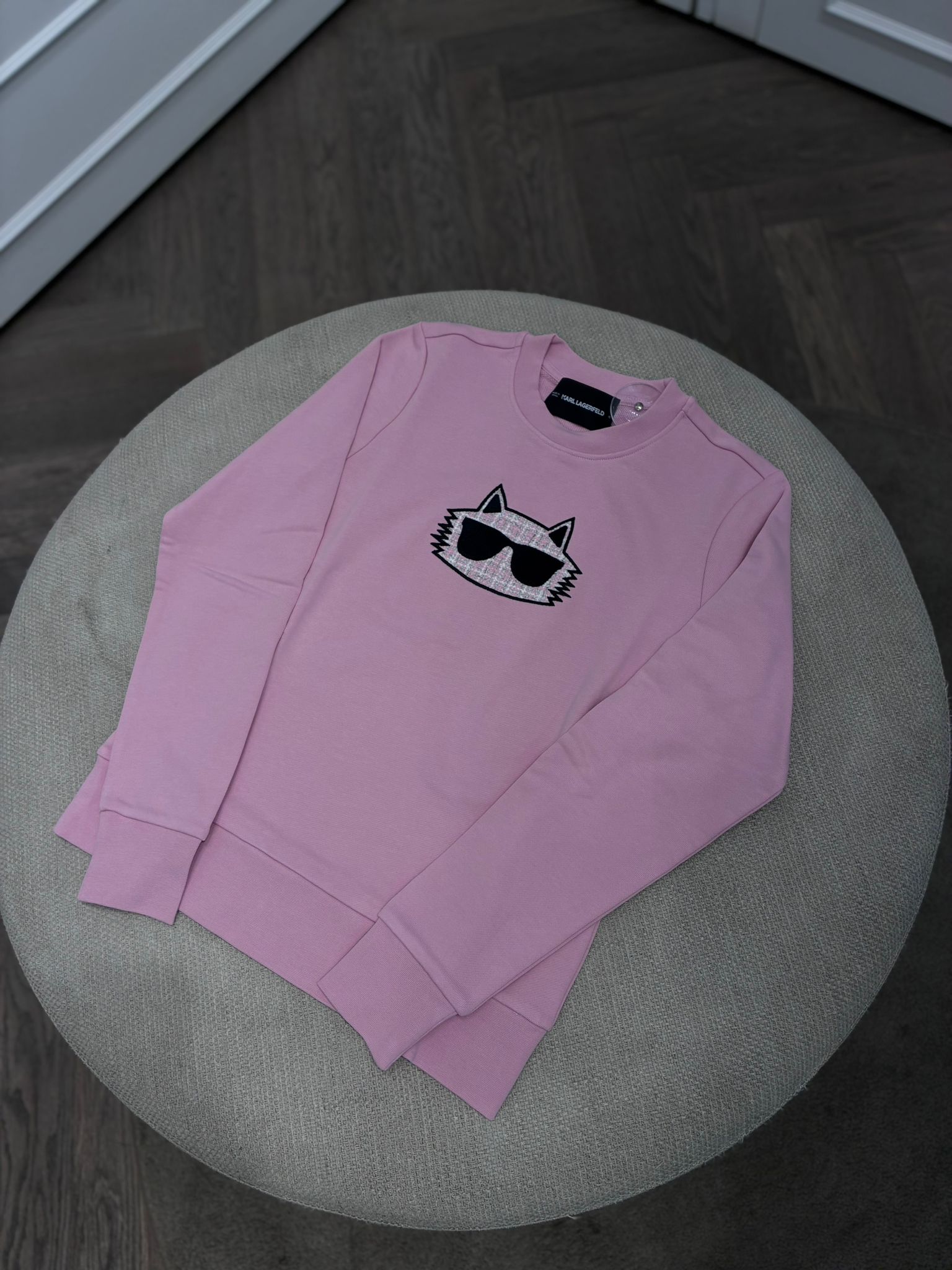 Polo Collar Sweatshirt