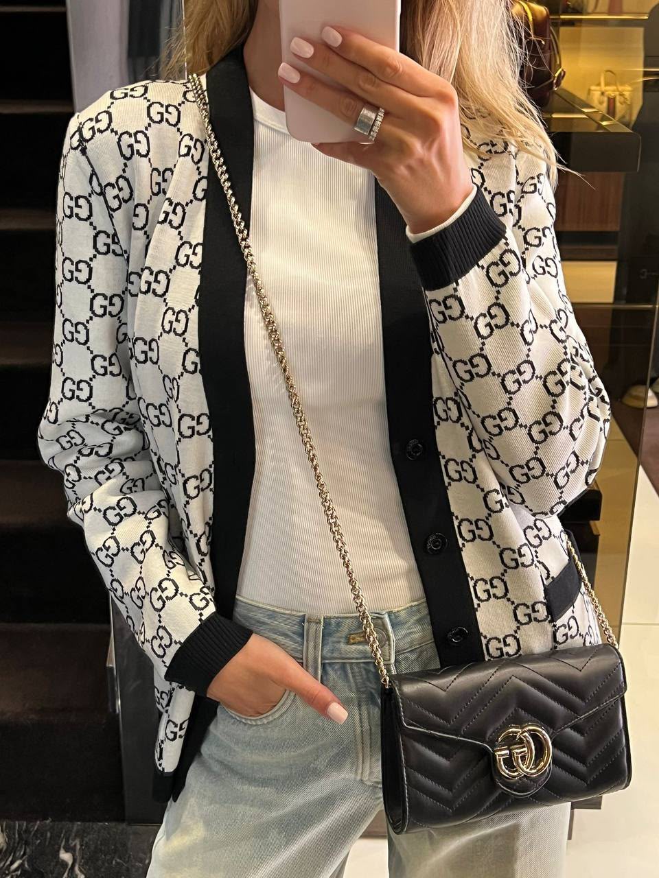 GG Marmont Chain Wallet