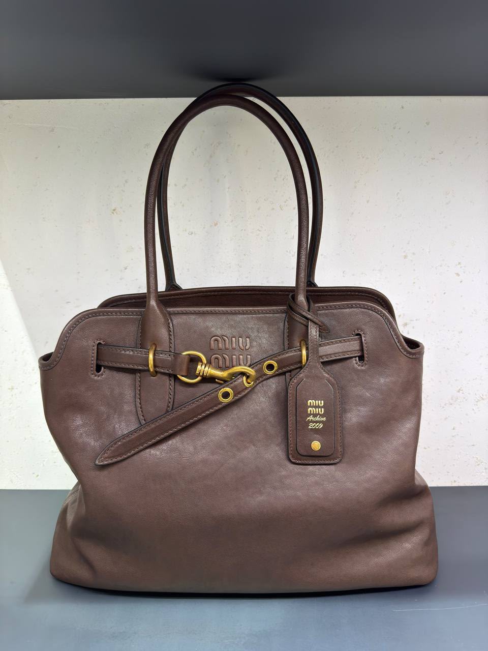 Archive 2009 Leather Tote Bag