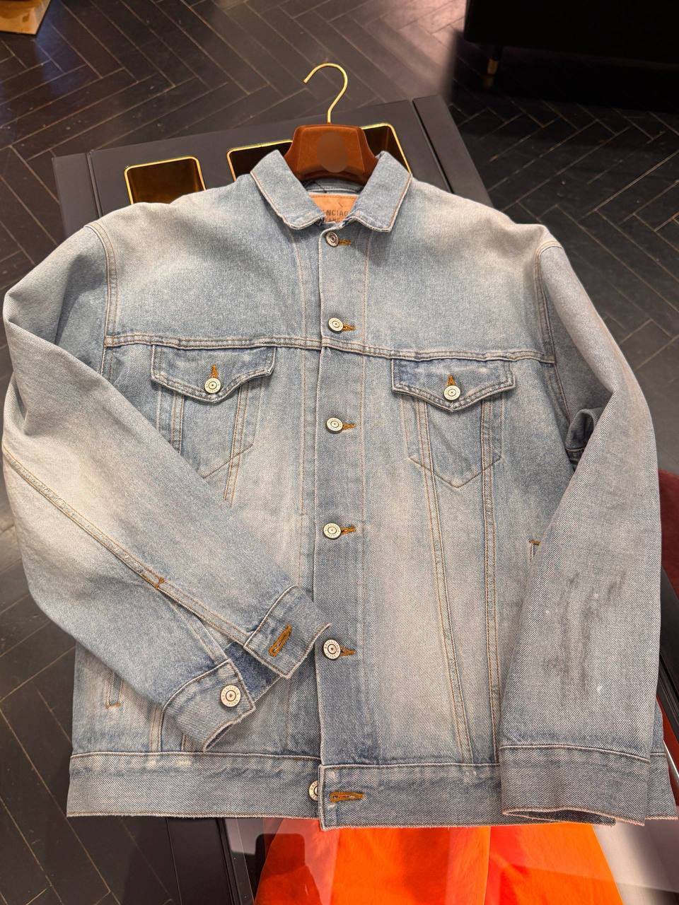 Tape Type Denim Jacket