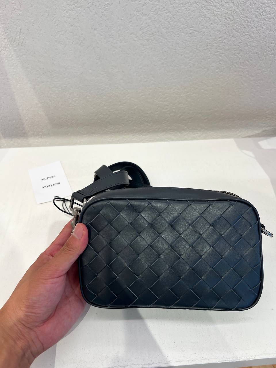 Intrecciato Camera Bag
