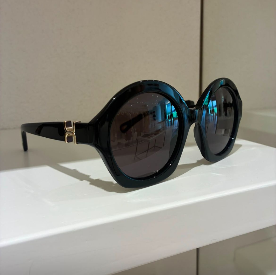 Chloe Willow Round Sunglasses