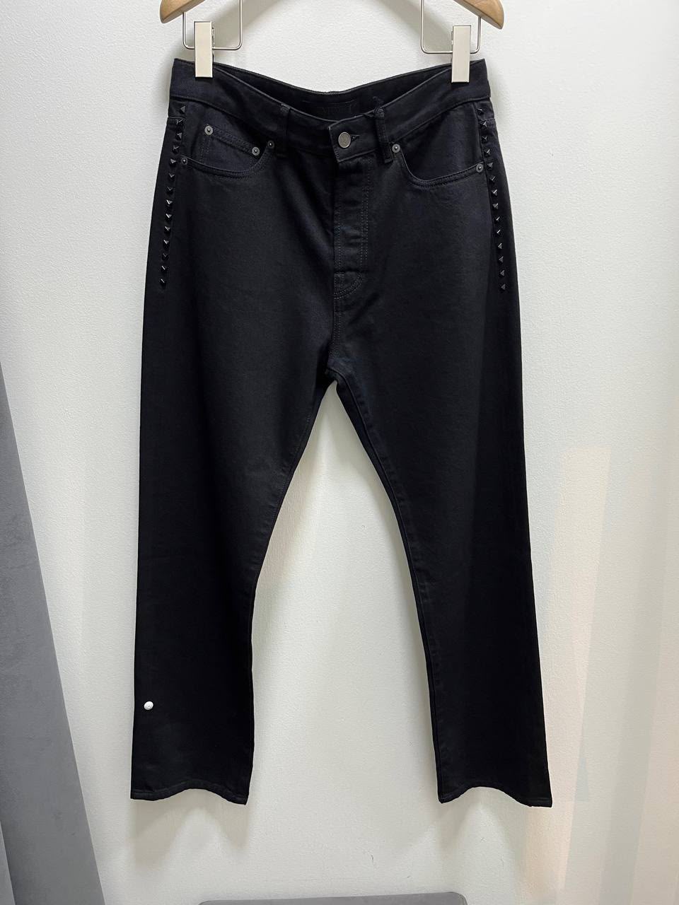 Studded Black Denim Jeans