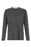 Silk and cotton t-shirt
