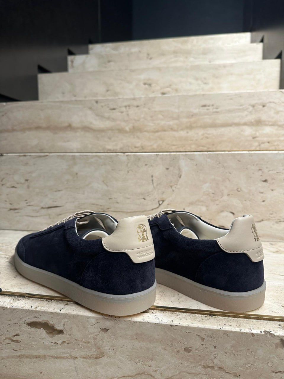 Suede Low-Top Sneakers