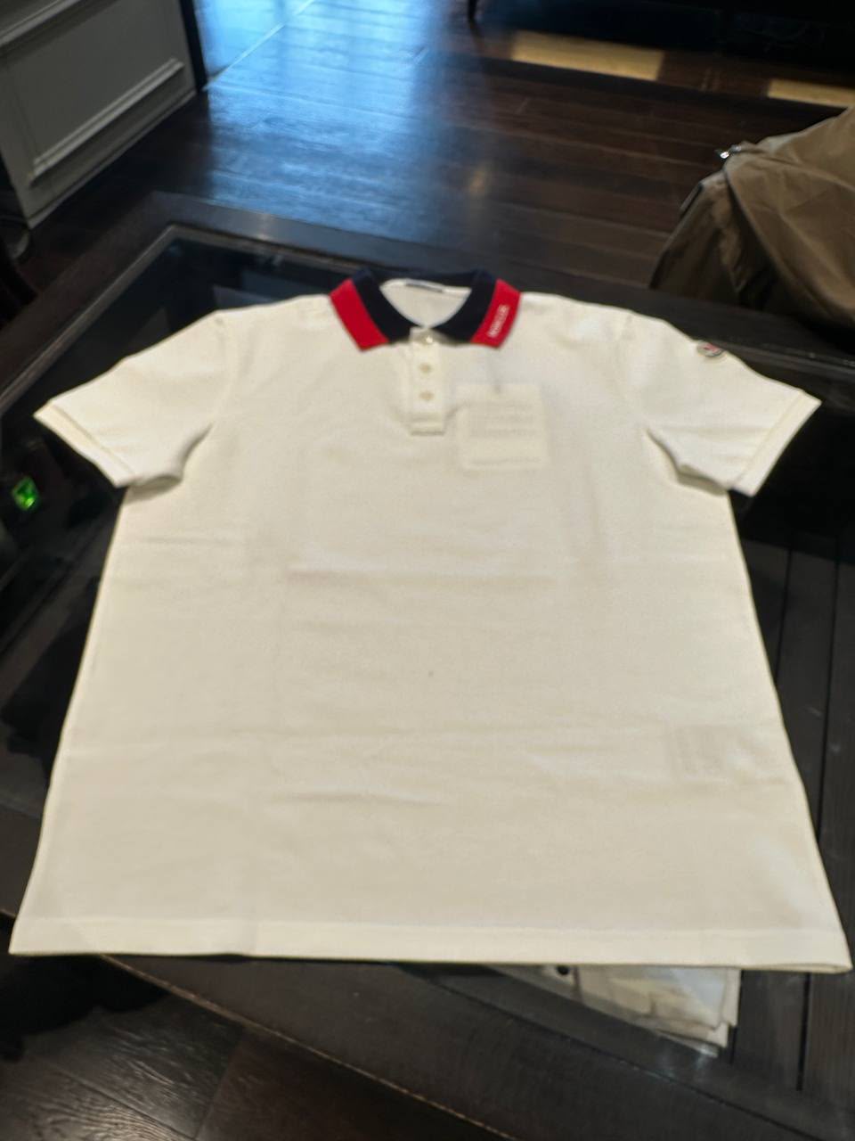 Contrast Collar Polo Shirt