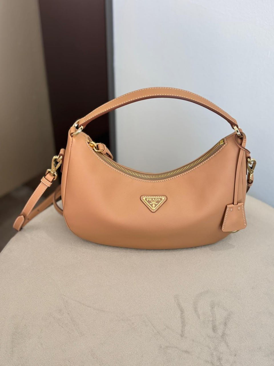 Moon Padded Nappa Leather Bag