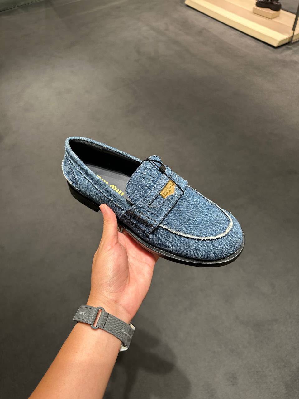 Denim Loafers