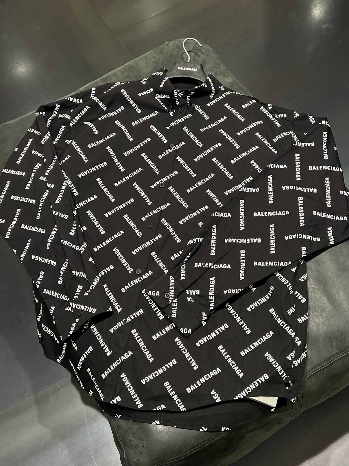 All-Over Logo Print Shirt