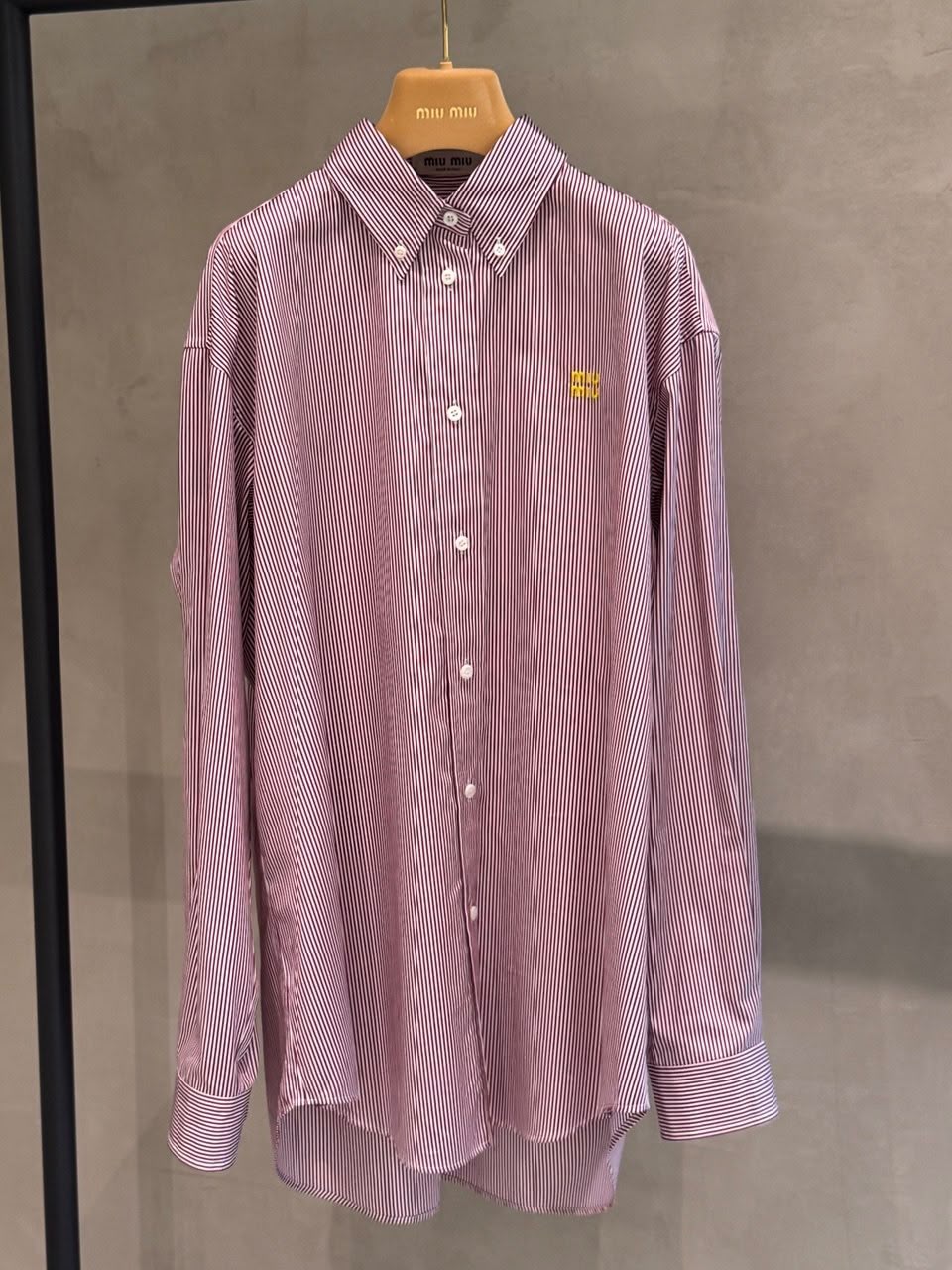 Striped Poplin Shirt